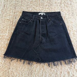 Re/Done denim skirt 24